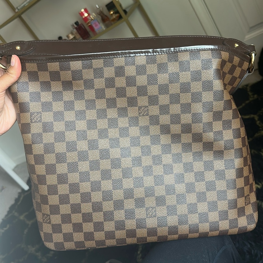 LOUIS VUITTON Damier Ebene Delightful MM